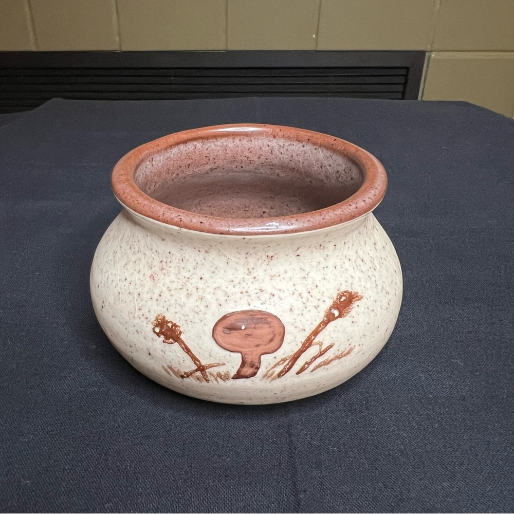 Small Round Pottery Pot
